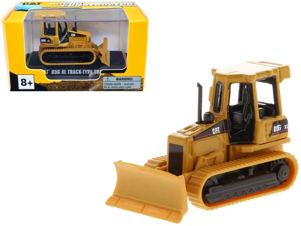 CAT Caterpillar D5G XL Track-Type Tractor Yellow "Micro-Constructor" Series Diecast Model by Diecast Masters - Image 5