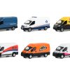 "Route Runners" Set of 6 Vans Series 5 1/64 Diecast Model Cars by Greenlight - Image 2