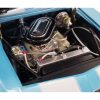 1967 Chevrolet Camaro Z/28 Trans Am #56 "Dana Chevrolet Southgate" Light Blue with White Stripes and Graphics Limited Edition to 600 pieces Worldwide "ACME Exclusive" Series 1/18 Diecast Model Car by GMP - Image 2
