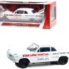 1963 Pontiac Tempest White with Blue Interior "Stan Long Pontiac Detroit Michigan - World's Fastest Tempest" Driven by Stan Antlocer 1/18 Diecast Model Car by Highway 61 - Image 2