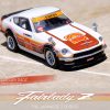 Datsun 240Z White with Stripes "Eneos" SEMA (2018) 1/64 Diecast Model Car by Inno Models - Image 3