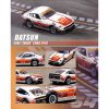 Datsun 240Z White with Stripes "Eneos" SEMA (2018) 1/64 Diecast Model Car by Inno Models - Image 2
