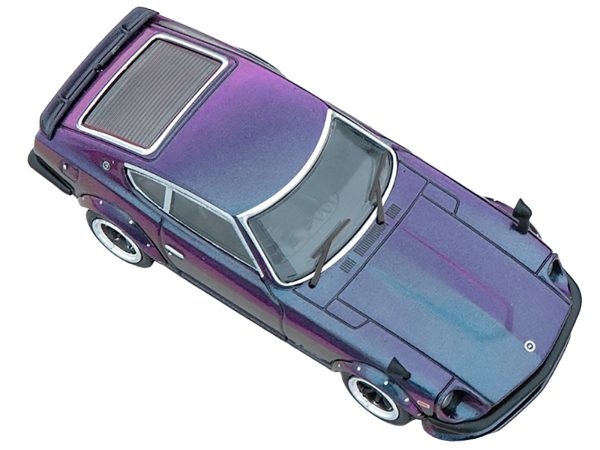 Nissan Fairlady Z (S30) RHD (Right Hand Drive) Midnight Purple II Metallic "Hong Kong Ani-Com and Games 2022" Event Edition 1/64 Diecast Model Car by Inno Models - Image 3