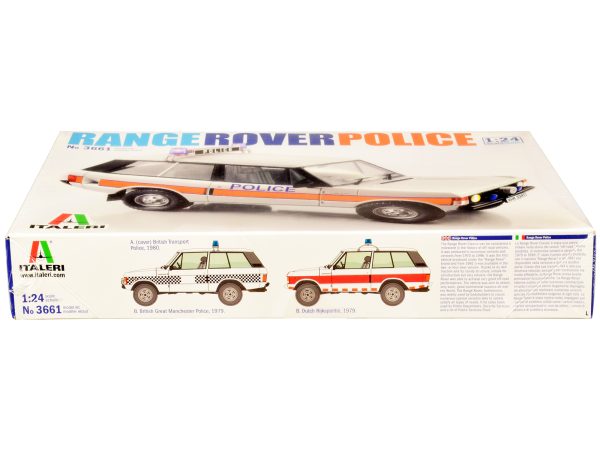 Skill 3 Model Kit Land Rover Range Rover Police 1/24 Scale Model by Italeri - Image 2