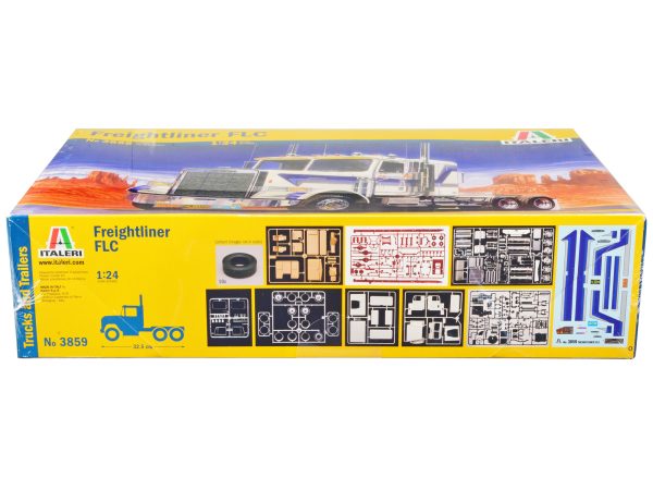 Skill 4 Model Kit Freightliner FLC Truck Tractor 1/24 Scale Model by Italeri - Image 2