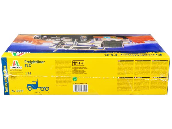 Skill 4 Model Kit Freightliner FLC Truck Tractor 1/24 Scale Model by Italeri - Image 3