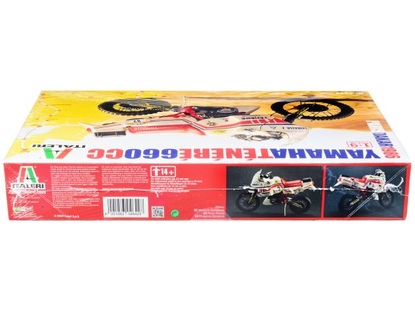 Skill 5 Model Kit Yamaha Tenere 660 CC Motorcycle "Paris-Dakar" (1986) 1/9 Scale Model by Italeri - Image 2