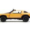 1977 Chevrolet Camaro Off-Road Version Yellow Metallic with Black Stripes "Transformers: Rise of the Beasts" (2023) Movie "Hollywood Rides" Series 1/32 Diecast Model Car by Jada