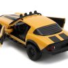 1977 Chevrolet Camaro Off-Road Version Yellow Metallic with Black Stripes "Transformers: Rise of the Beasts" (2023) Movie "Hollywood Rides" Series 1/32 Diecast Model Car by Jada - Image 3