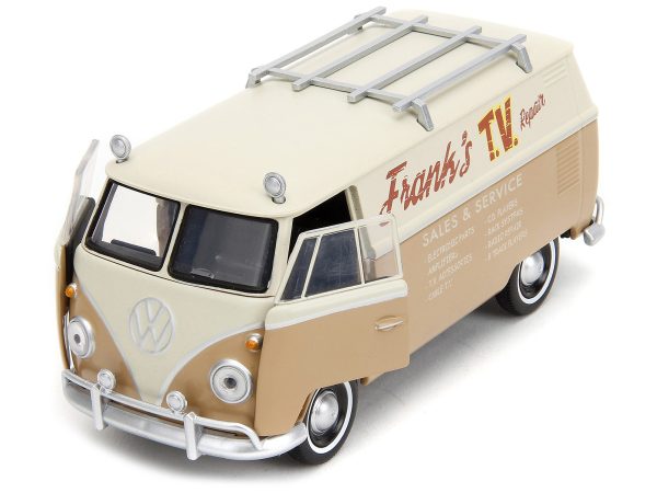 Volkswagen Bus "WheelJack" Tan and Beige "Frank's TV Repair" "Transformers: Rise of the Beasts" (2023) Movie "Hollywood Rides" Series 1/32 Diecast Model Car by Jada - Image 3