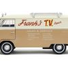Volkswagen Bus "WheelJack" Tan and Beige "Frank's TV Repair" "Transformers: Rise of the Beasts" (2023) Movie "Hollywood Rides" Series 1/32 Diecast Model Car by Jada - Image 5