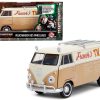 Volkswagen Bus "WheelJack" Tan and Beige "Frank's TV Repair" "Transformers: Rise of the Beasts" (2023) Movie "Hollywood Rides" Series 1/32 Diecast Model Car by Jada - Image 4