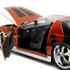 1985 Chevrolet Camaro Z/28 Orange Metallic with Graphics and Chester Cheetah Diecast Figure "Cheetos" "Hollywood Rides" Series 1/24 Diecast Model Car by Jada - Image 3