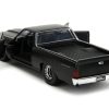 1967 Chevrolet El Camino Matt Black "Fast & Furious" Series 1/32 Diecast Model Car by Jada