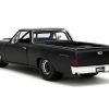 1967 Chevrolet El Camino Matt Black "Fast & Furious" Series 1/32 Diecast Model Car by Jada - Image 3