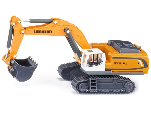 Liebherr 976 Hydraulic Excavator Yellow 1/87 (HO) Diecast Model by Siku - Image 2