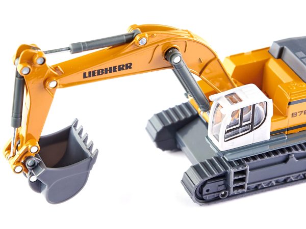 Liebherr 976 Hydraulic Excavator Yellow 1/87 (HO) Diecast Model by Siku - Image 3