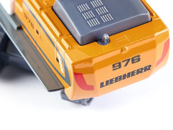 Liebherr 976 Hydraulic Excavator Yellow 1/87 (HO) Diecast Model by Siku - Image 4
