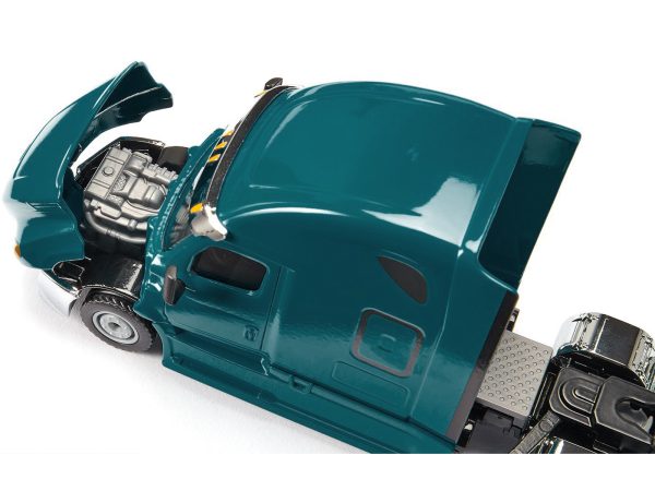 Freightliner Cascadia Tractor Truck Teal 1/50 Diecast Model by Siku - Image 2