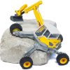 Menzi Muck M545 Walking Excavator Yellow with White Top 1/50 Diecast Model by Siku - Image 2